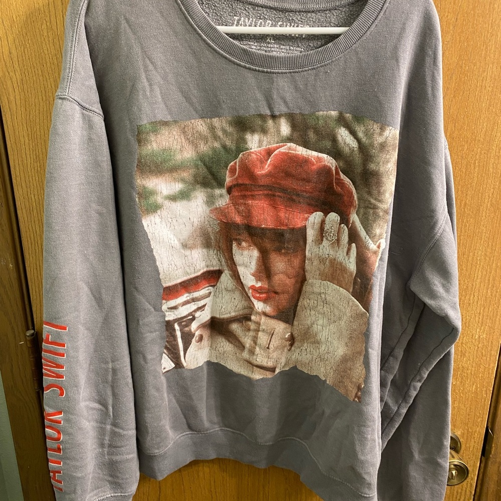 Taylor Swift Red Album Crewneck Sweater